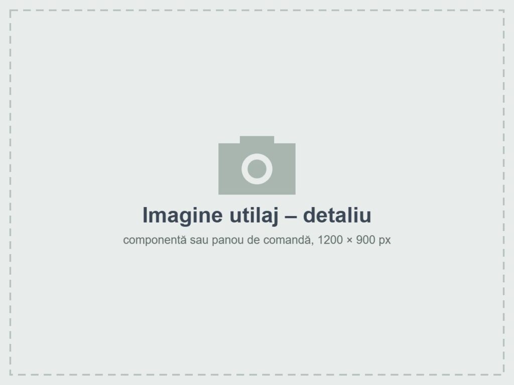 Imagine utilaj – detaliu